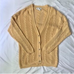 Vintage Cable Knit Cardigan